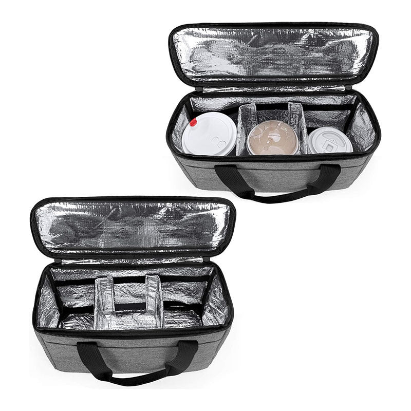 Women's cooler bag with insulated compartments and practical carrying handle Kalsten