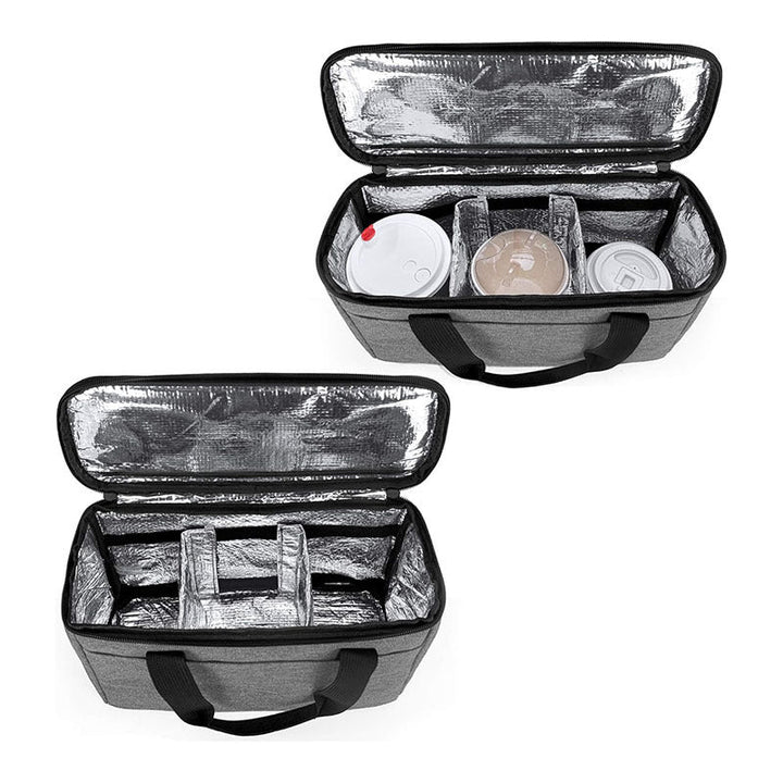 Women's cooler bag with insulated compartments and practical carrying handle Kalsten