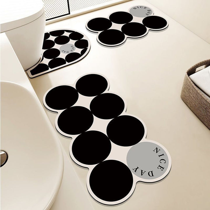 Geometric Design Bath Mat Kalsten