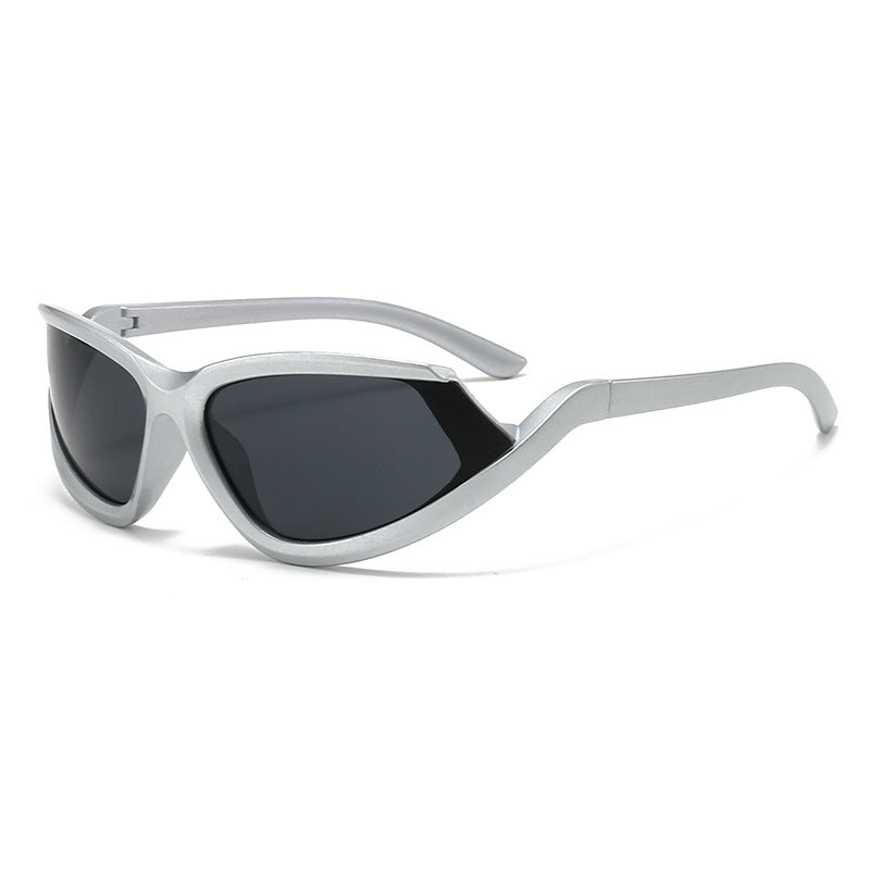 Women futuristic sunglasses with aerodynamic design Kalsten