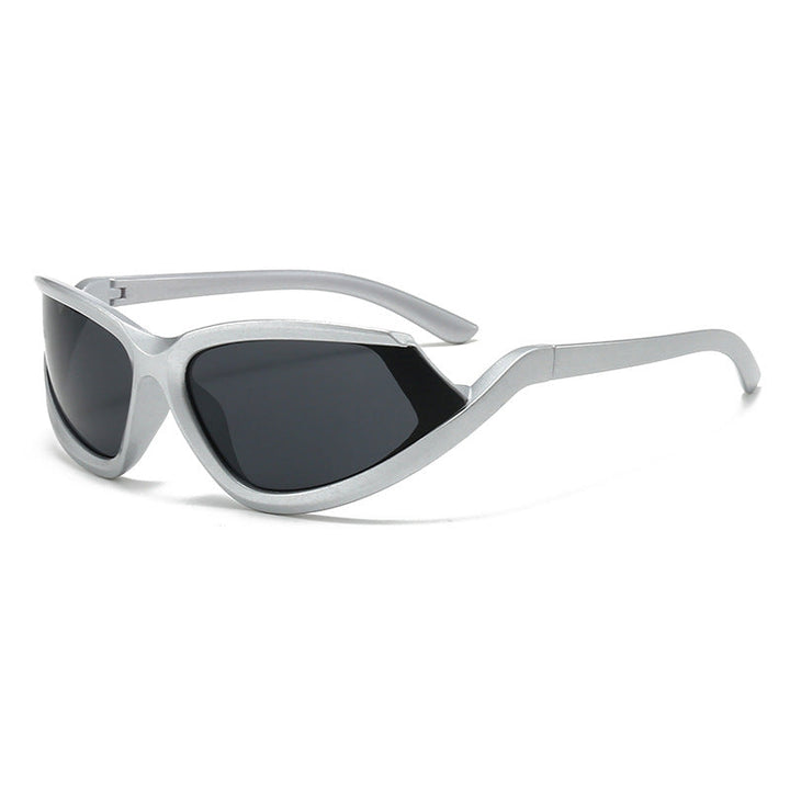 Women futuristic sunglasses with aerodynamic design Kalsten