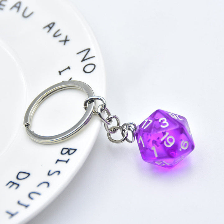 Dice-Themed Keychain Kalsten