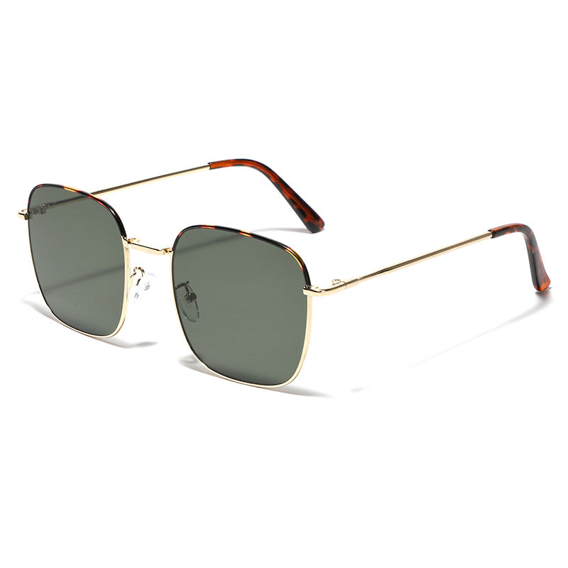 Women's fashionable square sunglasses with elegant metal frame Kalsten