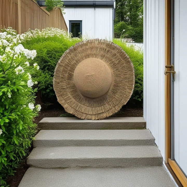 Beach basket with classic sun protection Kalsten