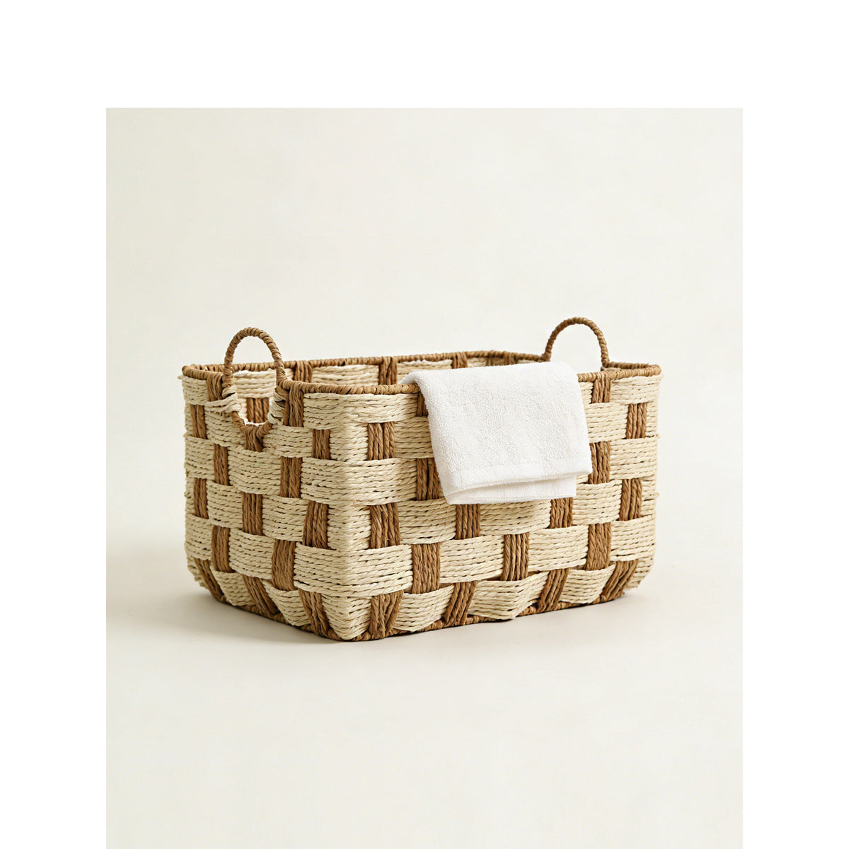Handcrafted storage basket Acalora