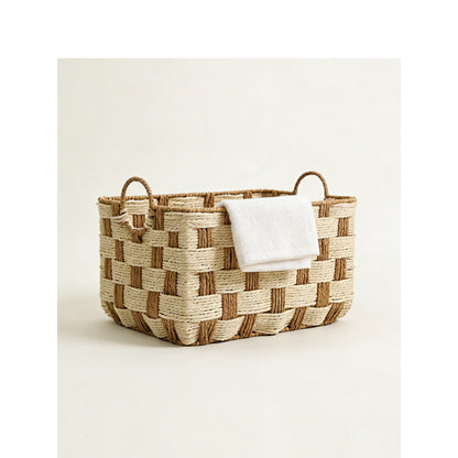 Handcrafted storage basket Acalora