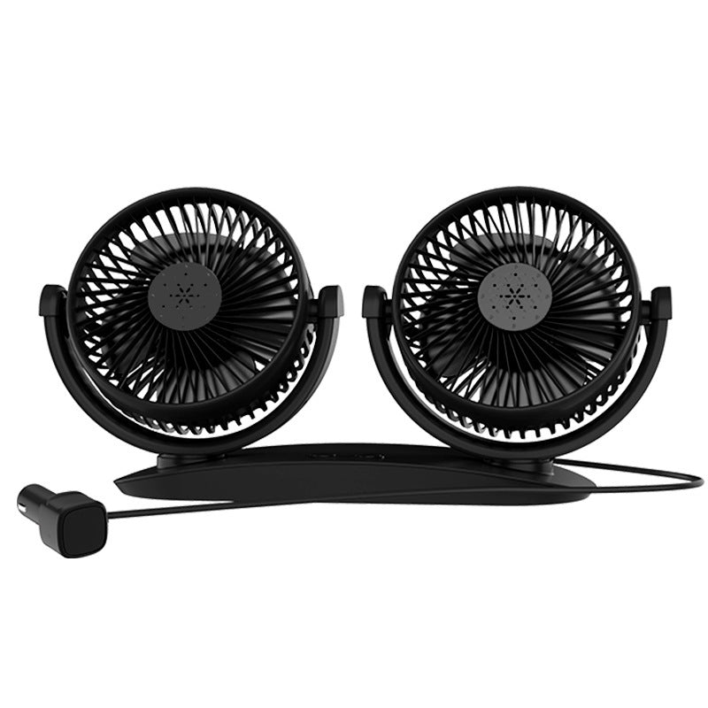 Dual-Head Rechargeable Desk Fan Kalsten
