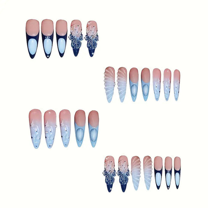 Artistic Butterfly-Inspired Press-On Nails Kalsten