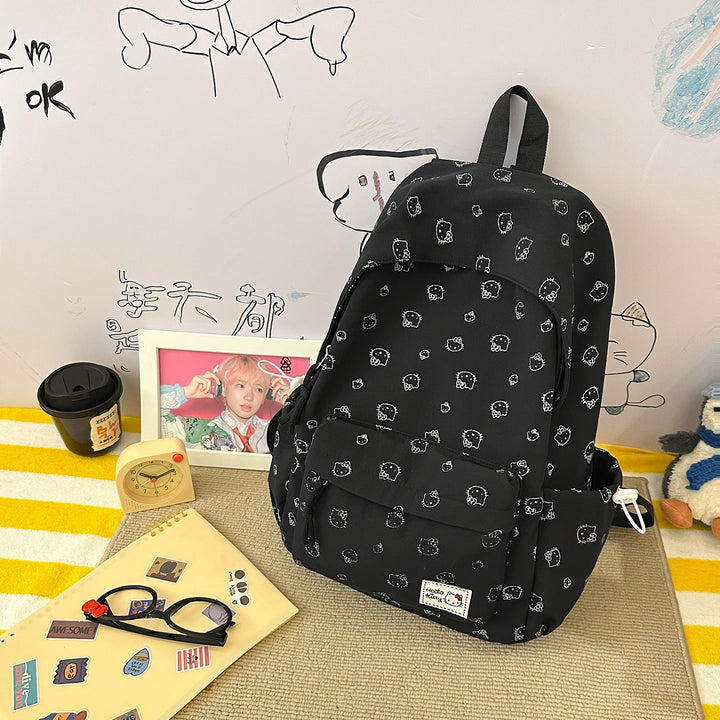 Cute Casual Patterned School Backpack