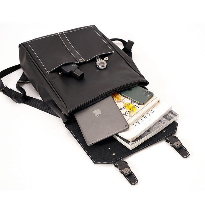 Versatile Leather Backpack Kalsten