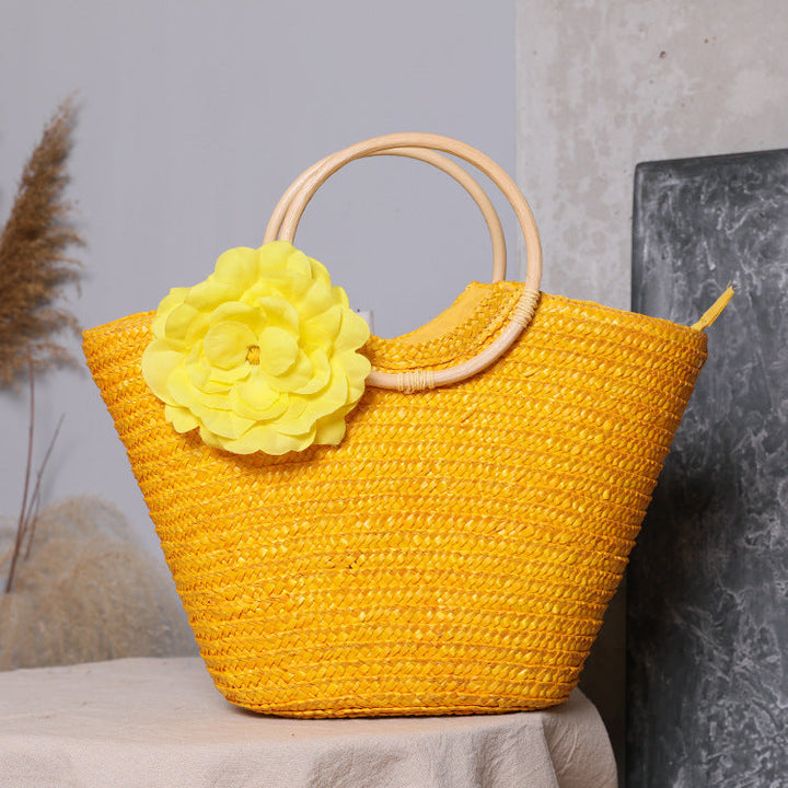 Handbag with Floral Accents Kalsten