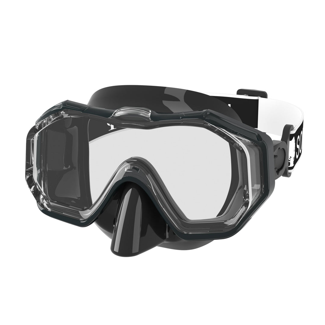 High-quality diving mask with flexible silicone rim and UV protection Kalsten