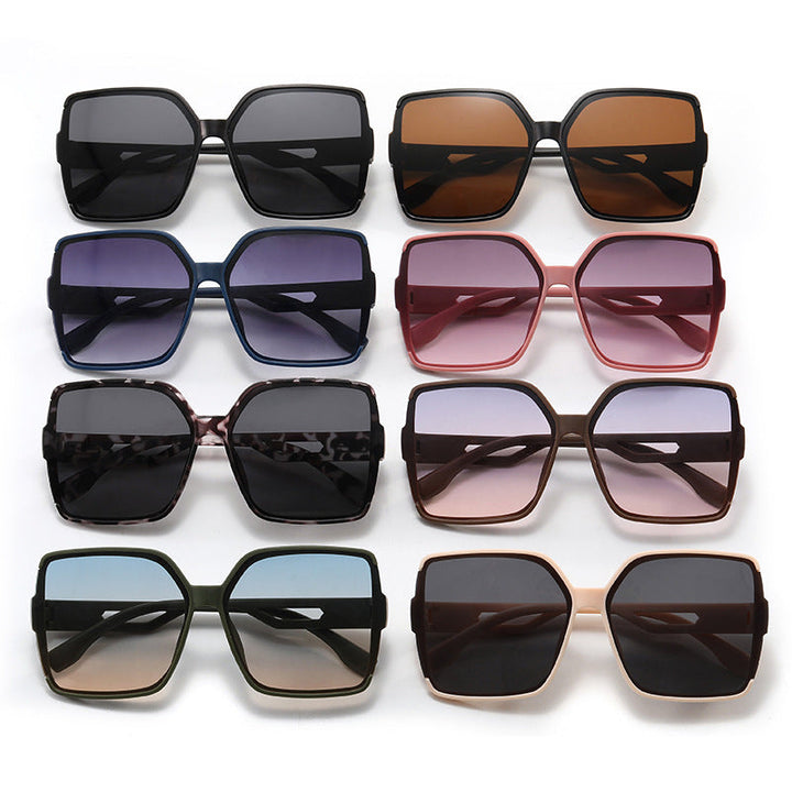 Ladies Oversized Sunglasses with striking angular design Kalsten