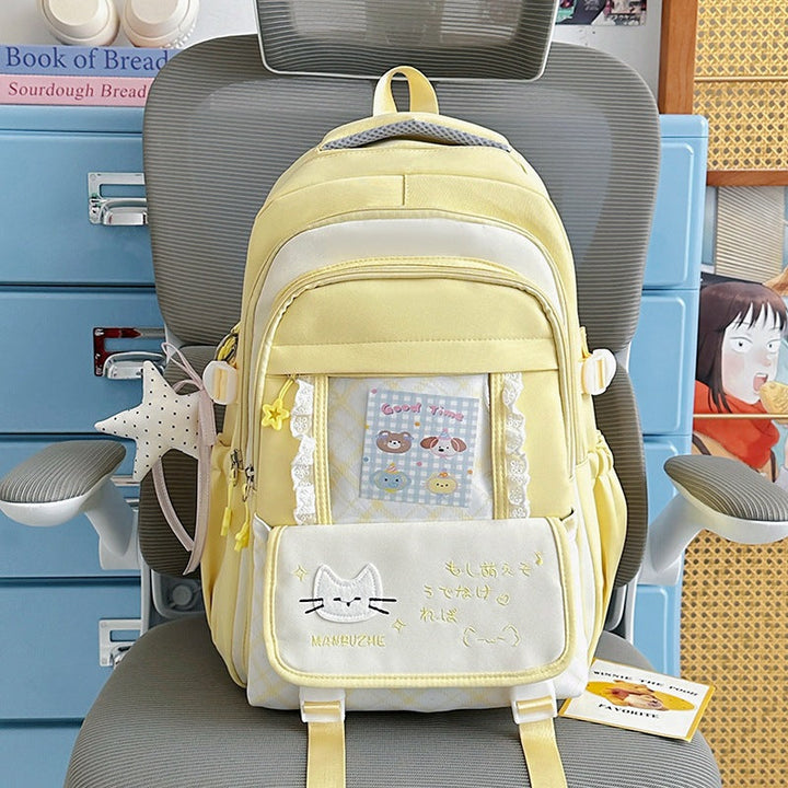 Cute Character-Themed School Backpack