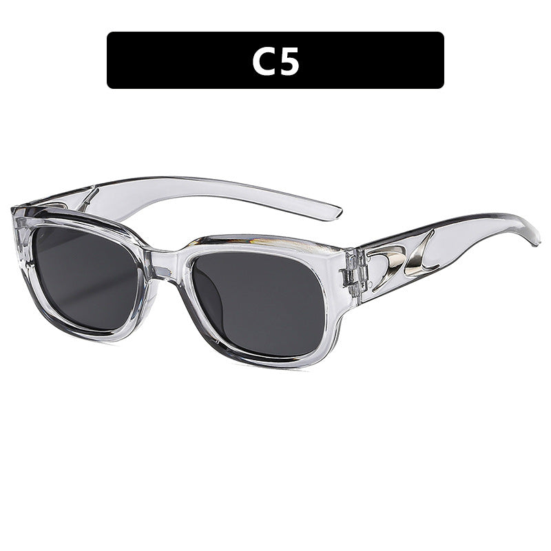 Women's sunglasses in fashionable retro design with stylish accents Kalsten