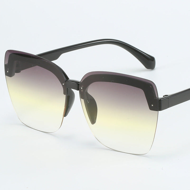 Women's fashion Shield sunglasses with modern, angular design Kalsten