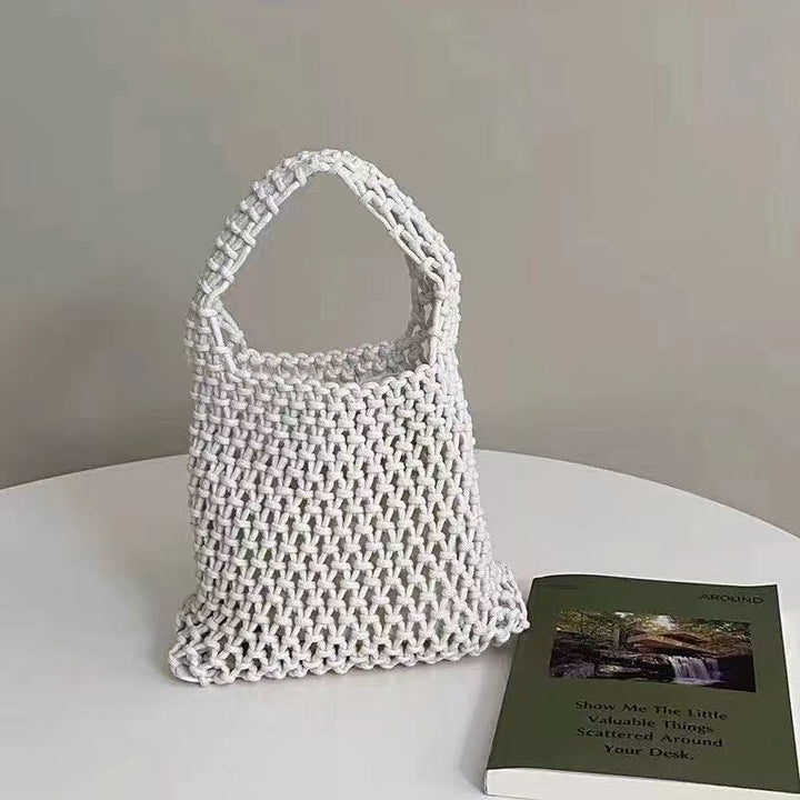 Sustainable net handbag Kalsten