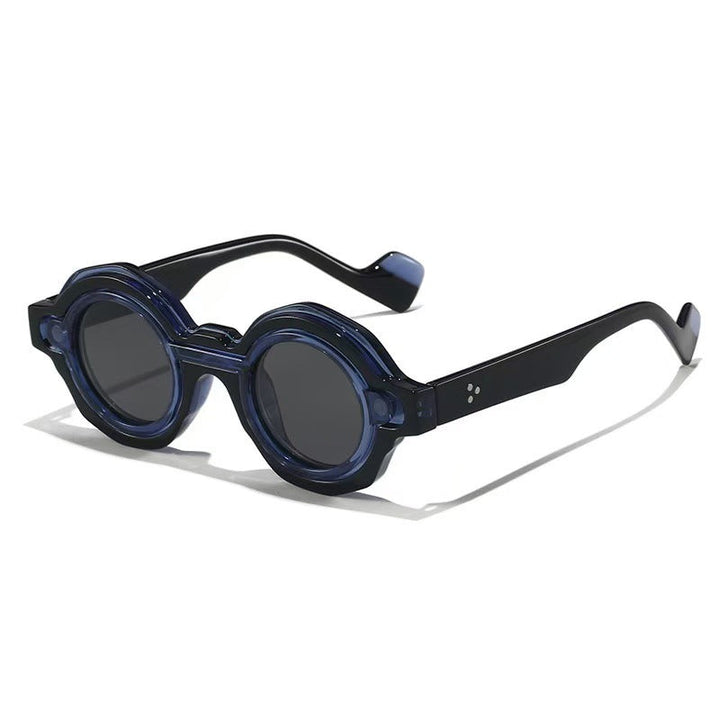 Ladies fashionable sunglasses with unique round design Kalsten