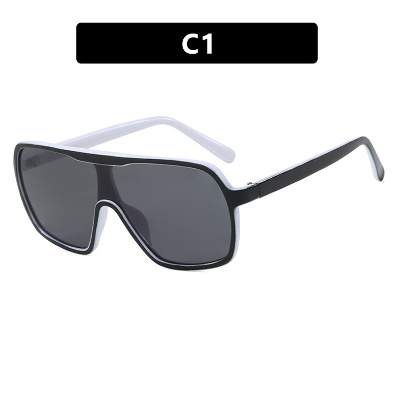 Women oversized sunglasses with wide frame Kalsten