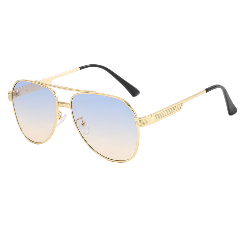 Ladies elegant aviator sunglasses with sturdy metal frame and UV protection Kalsten