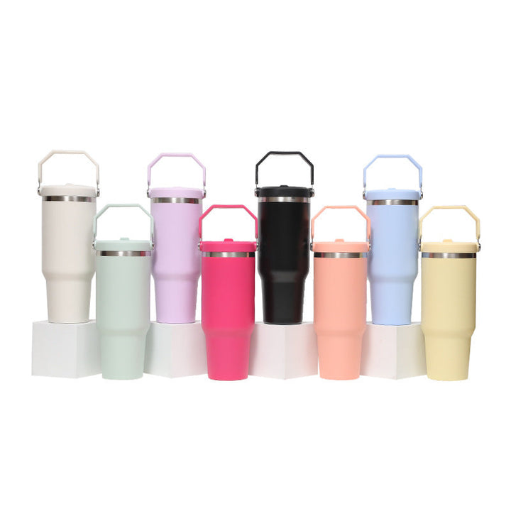 Women's insulated mug with ergonomic carrying handle Kalsten