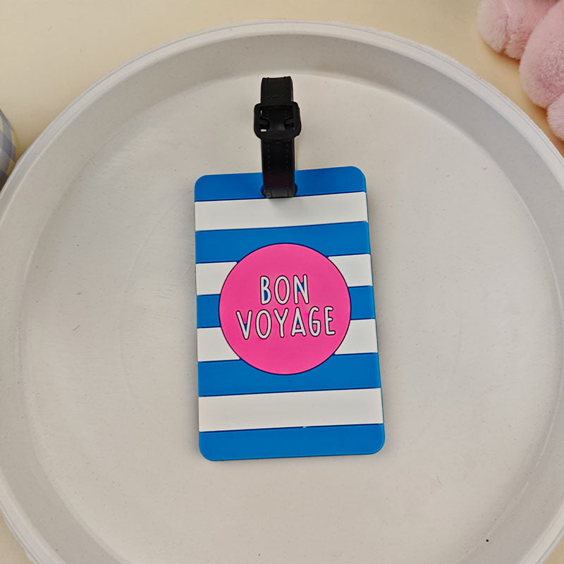 Unisex Vibrant Patterned Luggage Tag Kalsten