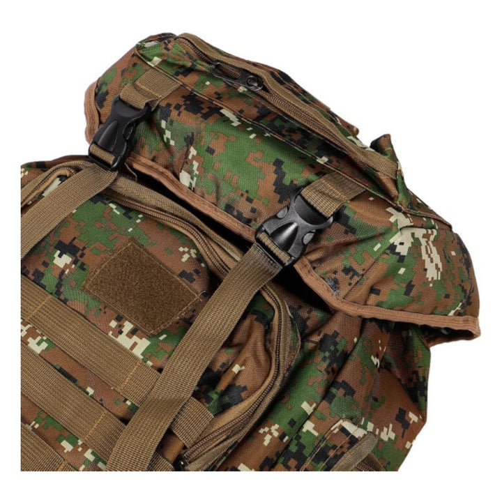 Tactical backpack with modular compartments and breathable back Kalsten