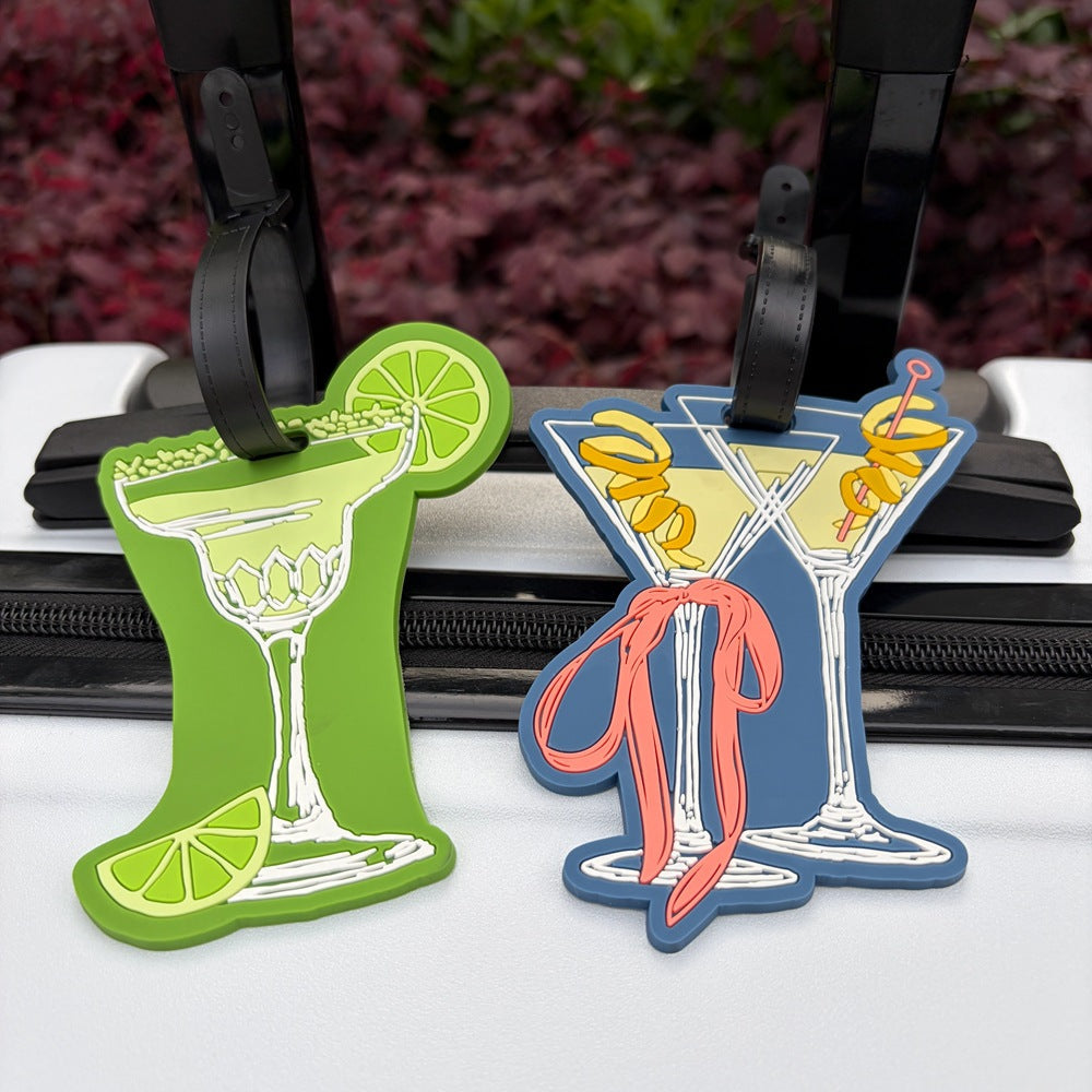 Martini-Themed Luggage Tag Kalsten