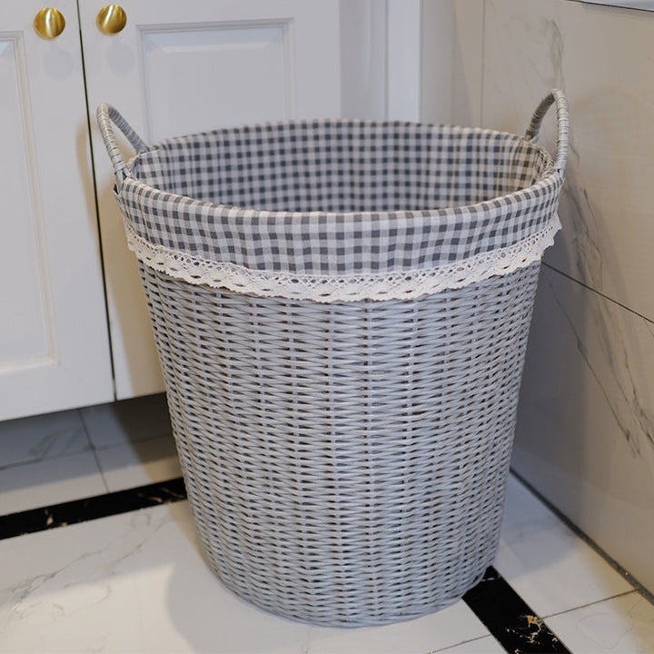 Washing Basket Set Made of Woven Material Kalsten