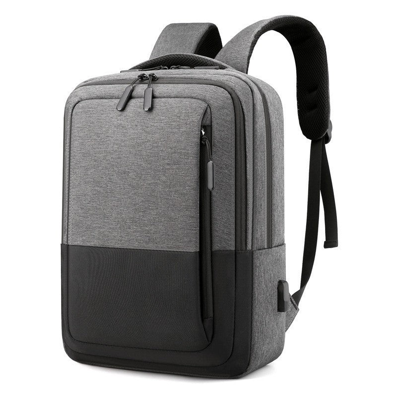 Modern business backpack with USB charging port Kalsten
