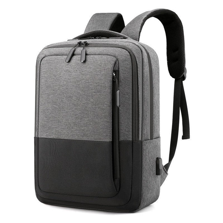 Modern business backpack with USB charging port Kalsten