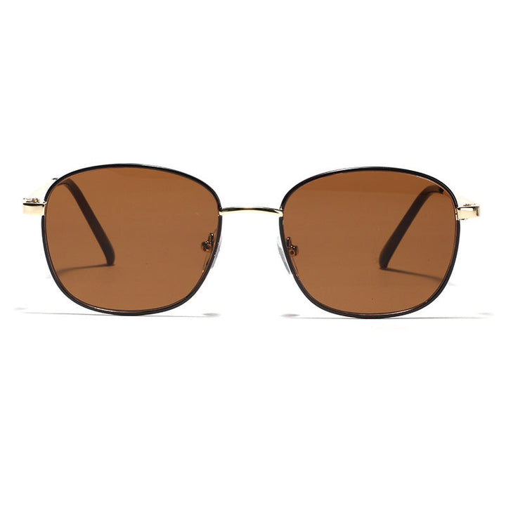 Ladies stylish square sunglasses with elegant metal frame Kalsten