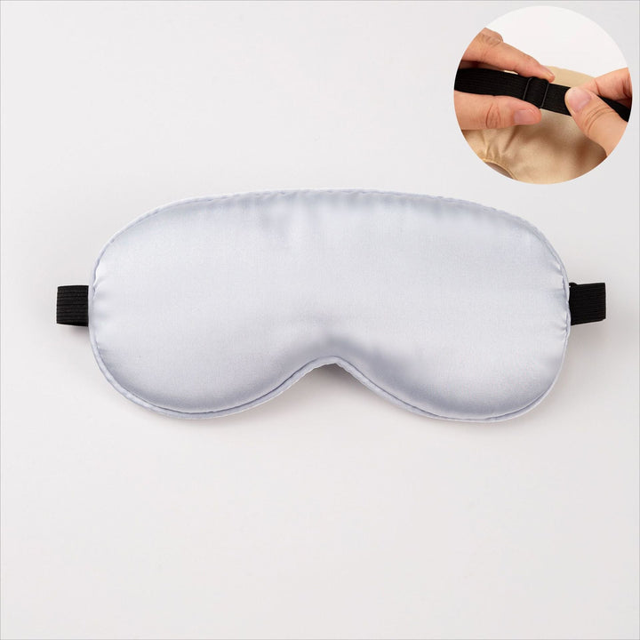 Unisex nan ergonomic sleep mask with adjustable elastic band and soft satin surface Kalsten