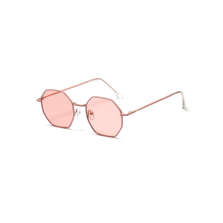 Women's octagonal sunglasses with elegant metal accents Kalsten