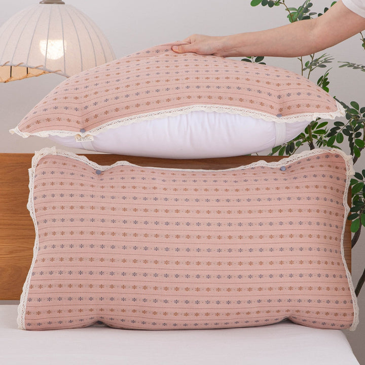 Ladies ergonomic pillow with removable cover Kalsten