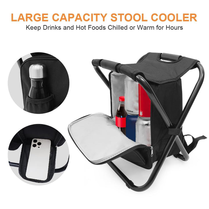 Unisex foldable shopping bag with cooler bag and practical carrying handle Kalsten