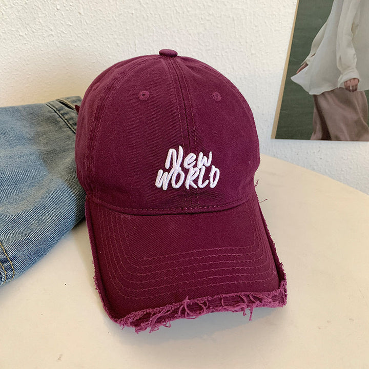 Unisex Distressed Signature Baseball Cap Kalsten