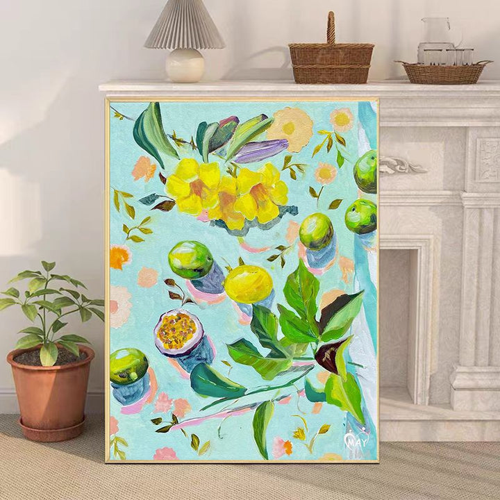 Retro-Inspired Still Life Canvas Art Print Kalsten