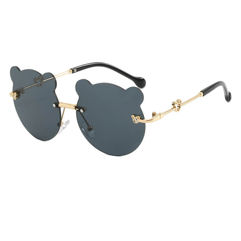 Ladies playful sunglasses with cute bear motif Kalsten