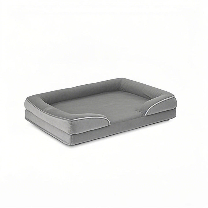 Plush Contoured Dog Bed