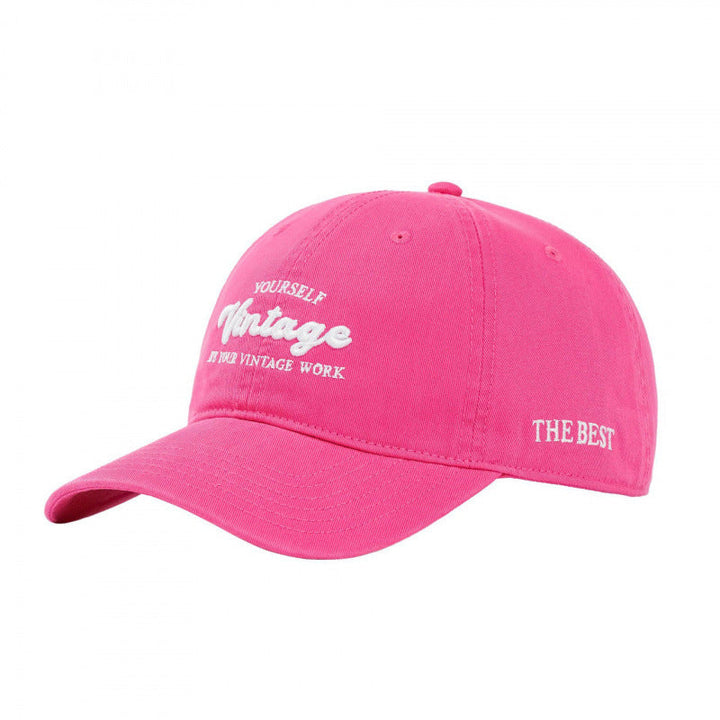 Women's Vintage-Inspired Embroidered Baseball Cap Kalsten