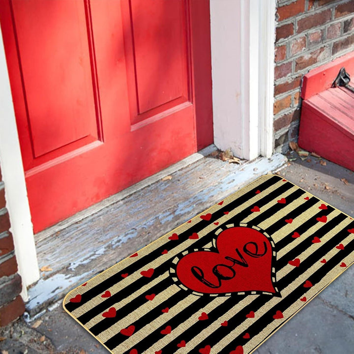 Romantic Floral Welcome Mat Kalsten