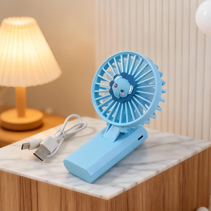 Unisex Handheld Fan with Cute Animal Design Kalsten