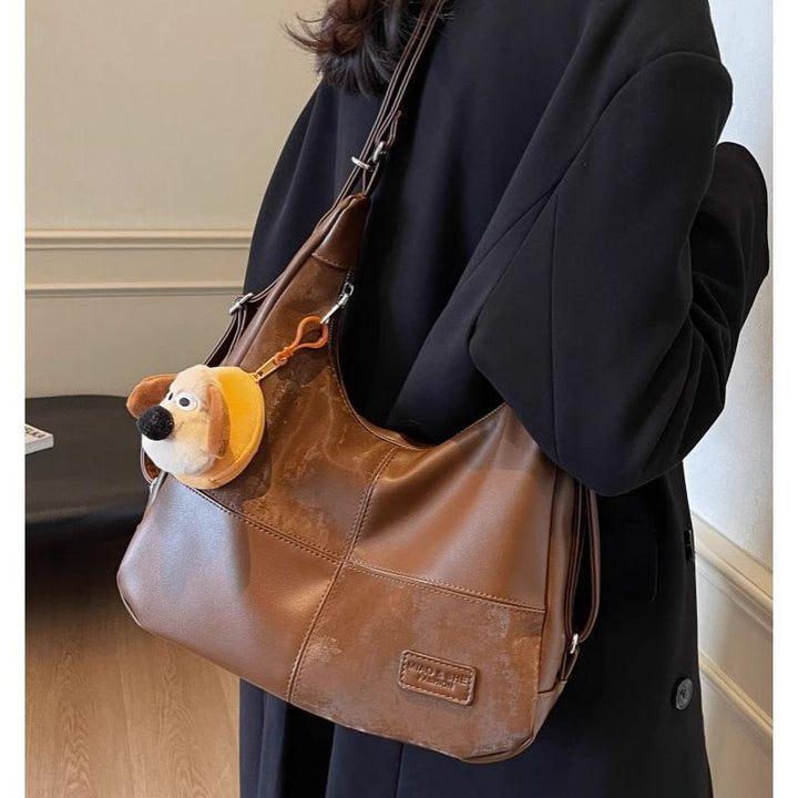 Casual Leather Hobo Bag Kalsten