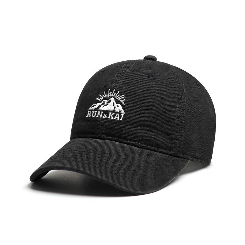 Men's Casual Distressed Embroidered Cap Kalsten