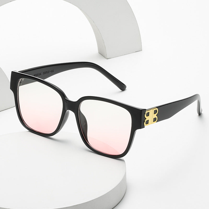 Women's fashionable square sunglasses with elegant logo Kalsten