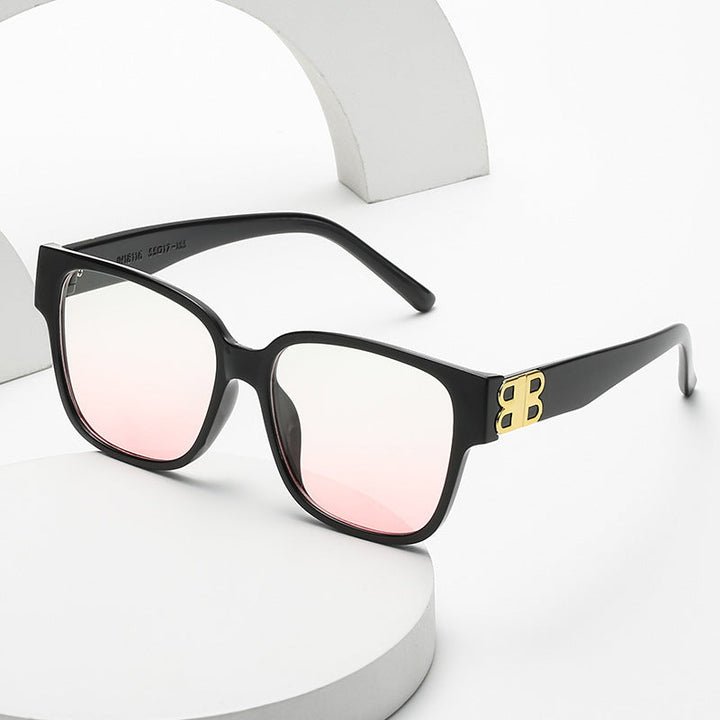 Women's fashionable square sunglasses with elegant logo Kalsten