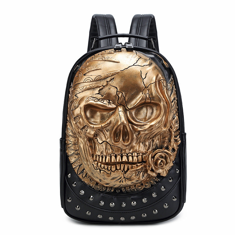 Stylish backpack with skull design Kalsten
