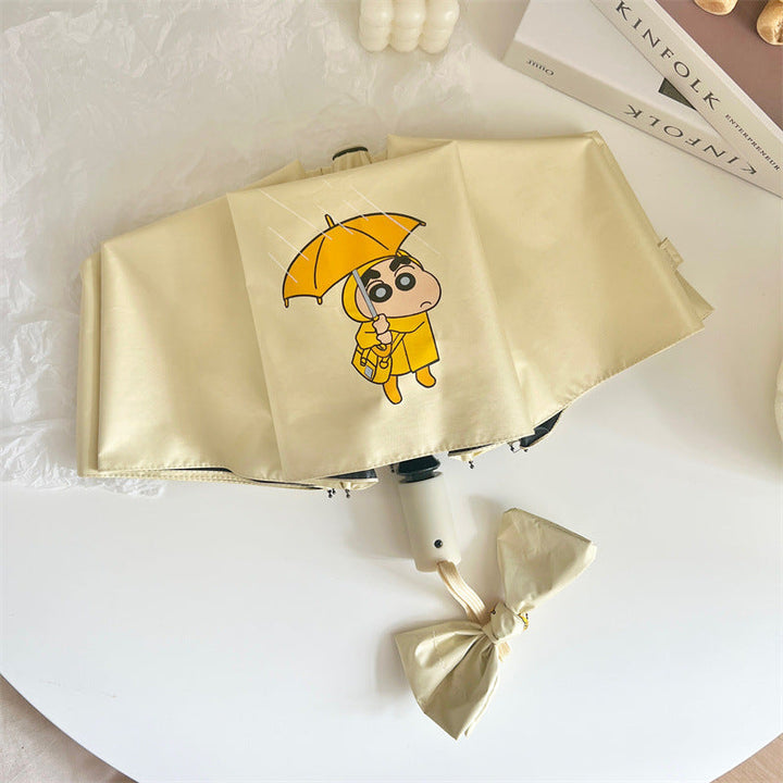 Women's folding umbrella with creative character design Kalsten