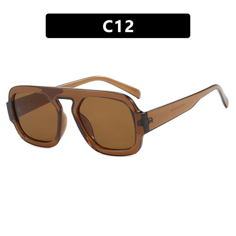 Women's trendy sunglasses with distinct angular design and UV protection Kalsten